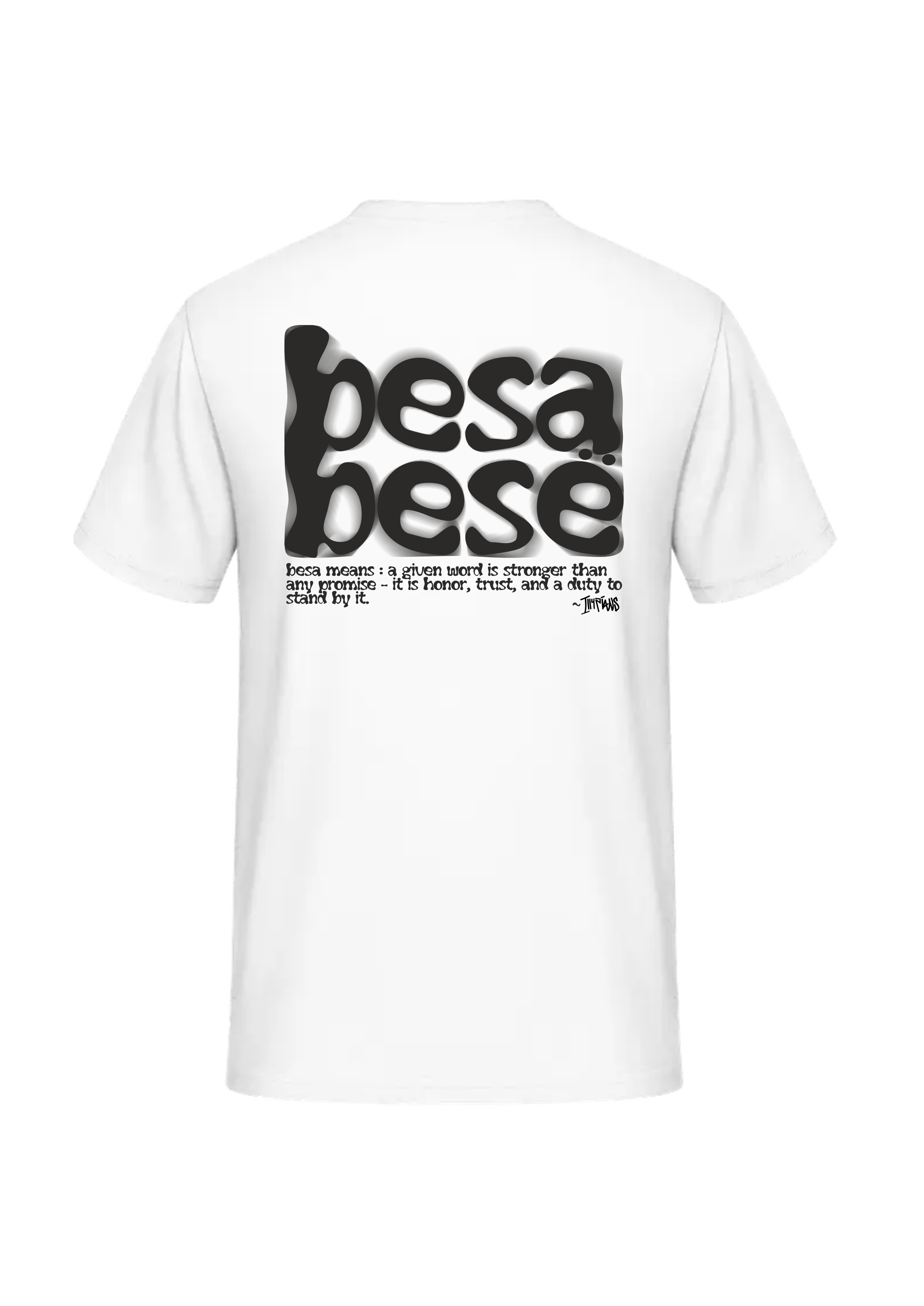 besa besë | shirt