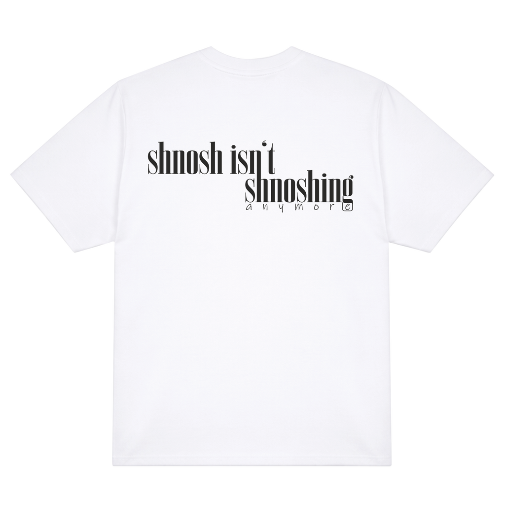 "shnosh isn't shnoshing" - 1912