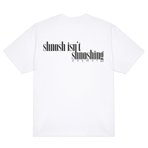 "shnosh isn't shnoshing" - 1912